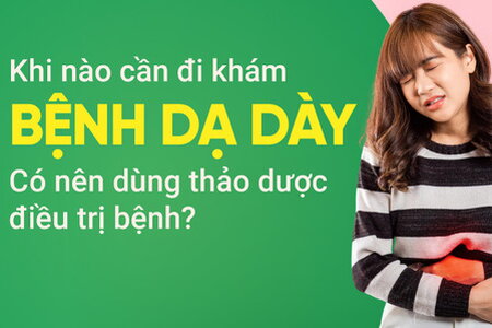 Khi nào cần đi khám bệnh dạ dày? Có nên dùng thảo dược điều trị bệnh?