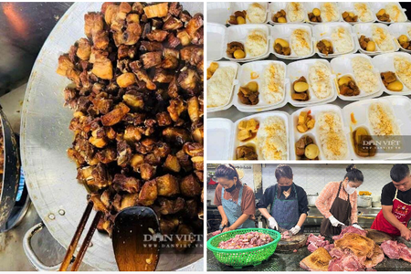 Tình người sau cơn lũ dữ: Chủ nhà hàng nấu hơn 1.200 suất cơm phát miễn phí cho dân mỗi ngày