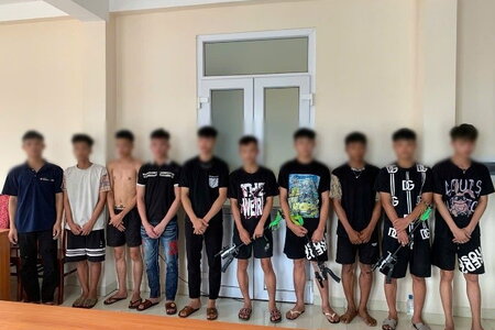 Khởi tố 11 đối tượng gây rối trật tự công cộng tại Ba Vì