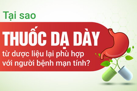 Tại sao thuốc dạ dày từ dược liệu lại phù hợp với người bệnh mạn tính