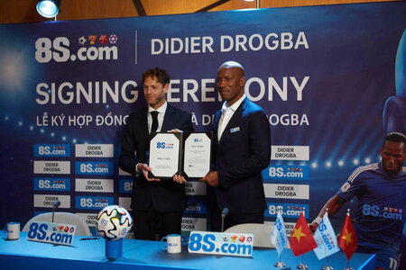 8S chính thức bắt tay huyền thoại Didier Drogba: Hành trình mới từ bờ biển ngà đến Việt Nam