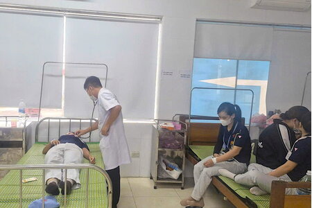 Nhiều công nhân ở Hưng Yên nhập viện nghi ngộ độc thực phẩm