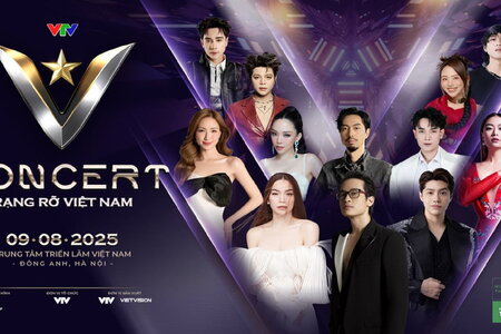 Phương Mỹ Chi, Hà Anh Tuấn, Hòa Minzy tham gia 'V Concert – Rạng rỡ Việt Nam'