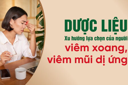 Dược liệu – Xu hướng lựa chọn của người viêm xoang, viêm mũi dị ứng