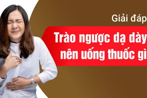 Giải đáp: Trào ngược dạ dày nên uống thuốc gì?