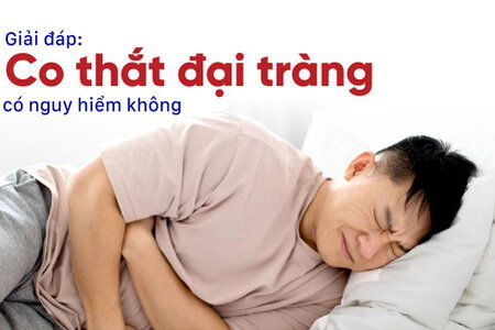 Giải đáp: Co thắt đại tràng có nguy hiểm không?