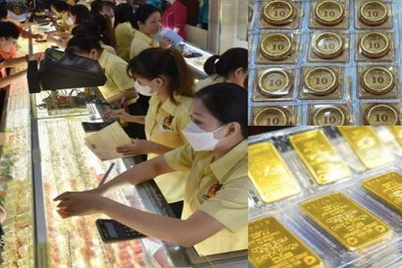 Giá vàng hôm nay 22/8 tăng trở lại 600 ngàn đồng, vượt mốc 125 triệu đồng/lượng