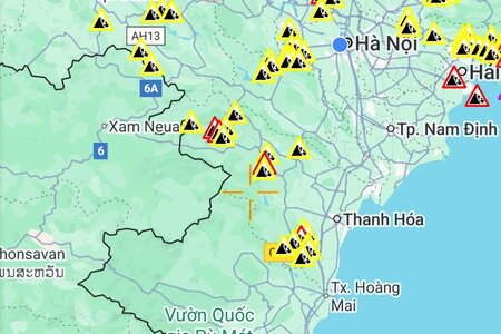 Ứng dụng cảnh báo sạt lở