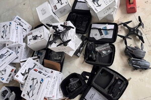 Thu giữ 105 thiết bị bay trái phép tại Hà Nội