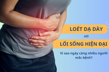 Loét dạ dày và lối sống hiện đại: Vì sao ngày càng nhiều người mắc?