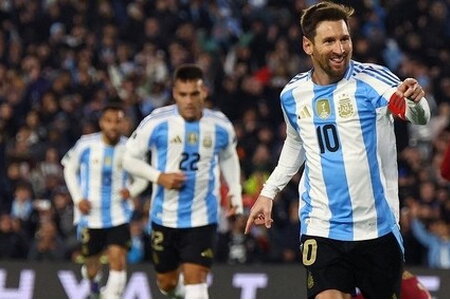 Giúp Argentina ‘hạ đẹp’ Venezuela, Messi đạt cột mốc ấn tượng