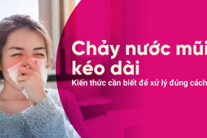 Chảy nước mũi kéo dài: Kiến thức cần biết để xử lý đúng cách