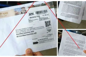 Cảnh báo giả mạo phong bì thư ngành thuế để lừa đảo