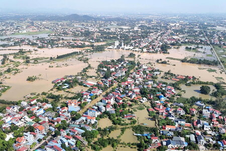 Cảnh báo ngập úng trên cao tốc hướng đi Hà Nội - Thái Nguyên