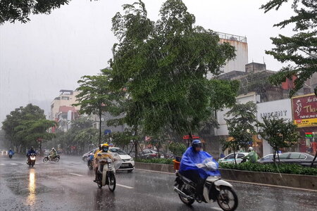 Dự báo thời tiết ngày 13/10: Mưa dông trên khắp cả nước