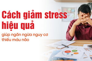 Cách giảm stress hiệu quả giúp ngăn ngừa nguy cơ thiếu máu não
