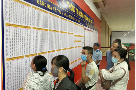 Hành khách vẫn nghe ngóng vé Tàu Tết