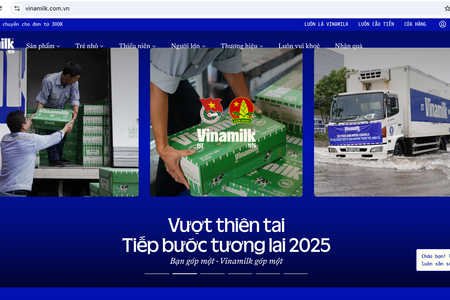 Vinamilk cùng cộng đồng viết tiếp hành trình sẻ chia