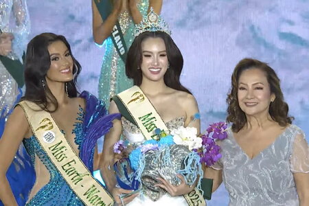 Trịnh Mỹ Anh giành vương miện Hoa hậu Nước tại Miss Earth 2025