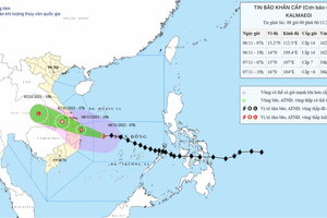 Hơn 6 triệu người từ Hà Tĩnh-Bình Thuận nhận thông báo đặc biệt về bão Kalmaegi