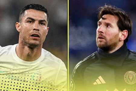 Ronaldo và 6 lần 'ganh tị' với Messi
