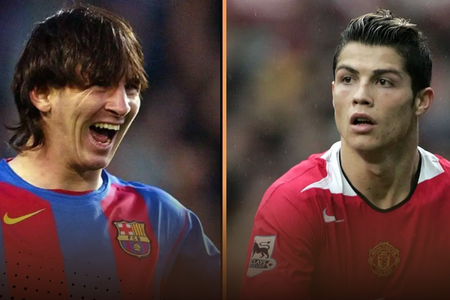 Messi vượt trội Ronaldo trong 100 trận đầu tiên sự nghiệp