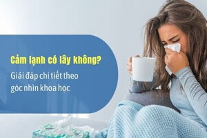 Cảm lạnh có lây không? Giải đáp chi tiết theo góc nhìn khoa học