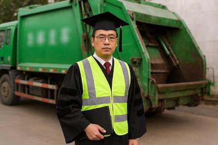 Tuyển dụng gây sốc: Giám sát vận chuyển rác nhưng đòi… bằng tiến sĩ