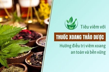 Tiêu viêm với thuốc xoang thảo dược – Hướng điều trị viêm xoang