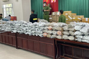 Hé lộ đường dây cần sa lớn từ trước tới nay, hơn 1 tấn hàng tuồn từ Thái Lan về Việt Nam