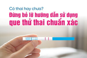 Có thai hay chưa? Đừng bỏ lỡ hướng dẫn sử dụng que thử thai chuẩn xác