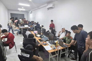 Đà Nẵng: Triệt phá đường dây lập trình sàn cờ bạc triệu người chơi, móc nối từ trong nước sang Campuchia