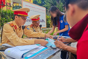 Danh sách hơn 3.000 học sinh vi phạm giao thông gửi đến Sở GD&ĐT Hà Nội