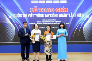 Phát động Cuộc thi viết “Vòng tay Công đoàn” lần thứ V