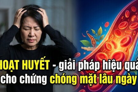 Hoạt huyết - giải pháp hiệu quả cho chứng chóng mặt lâu ngày