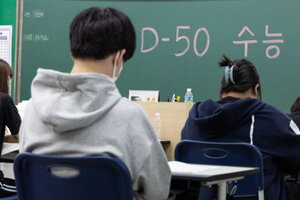 Hàn Quốc: Học sinh đổ xô học tiếng Anh sau thi đại học