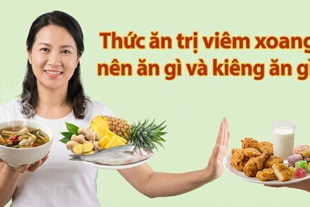 Thức ăn trị viêm xoang: nên ăn gì và kiêng ăn gì?