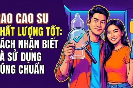 Bao cao su chất lượng tốt: cách nhận biết và sử dụng đúng chuẩn