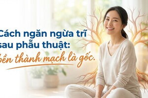 Cách ngăn ngừa trĩ sau phẫu thuật: bền thành mạch là gốc