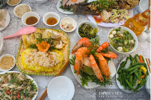 Món lạ ở mâm cỗ cưới miền biển Ninh Bình khiến thực khách phải thử đầu tiên