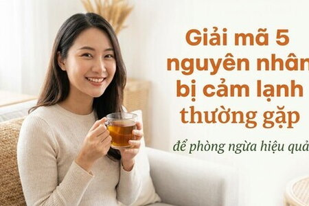 Giải mã 5 nguyên nhân bị cảm lạnh thường gặp để phòng ngừa hiệu quả