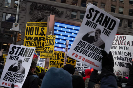 Làn sóng biểu tình toàn cầu phản đối Mỹ bắt ông Maduro