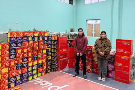 Công an Hà Nội triệt phá đường dây mua bán hơn 6 tấn pháo nổ