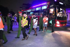 Công an Tuyên Quang bắt 205 người trong đường dây lừa đảo tại Campuchia
