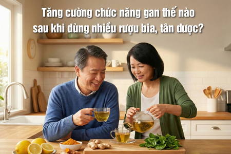 Tăng cường chức năng gan thế nào sau khi dùng nhiều rượu bia tân dược