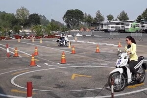 Bộ Công an bỏ một bài thi hình trong sát hạch bằng lái xe máy