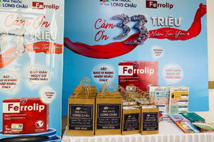 Ferrolip đồng hành cùng Nhà thuốc Long Châu trong chiến dịch “Cảm ơn 33 triệu khách hàng”