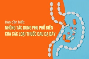 Những tác dụng phụ phổ biến của các loại thuốc đau dạ dày
