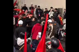 Bắt 5 người trong vụ xô xát ở hầm Kim Liên sau trận U23 Việt Nam