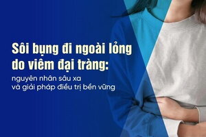Sôi bụng đi ngoài lỏng do viêm đại tràng: nguyên nhân sâu xa